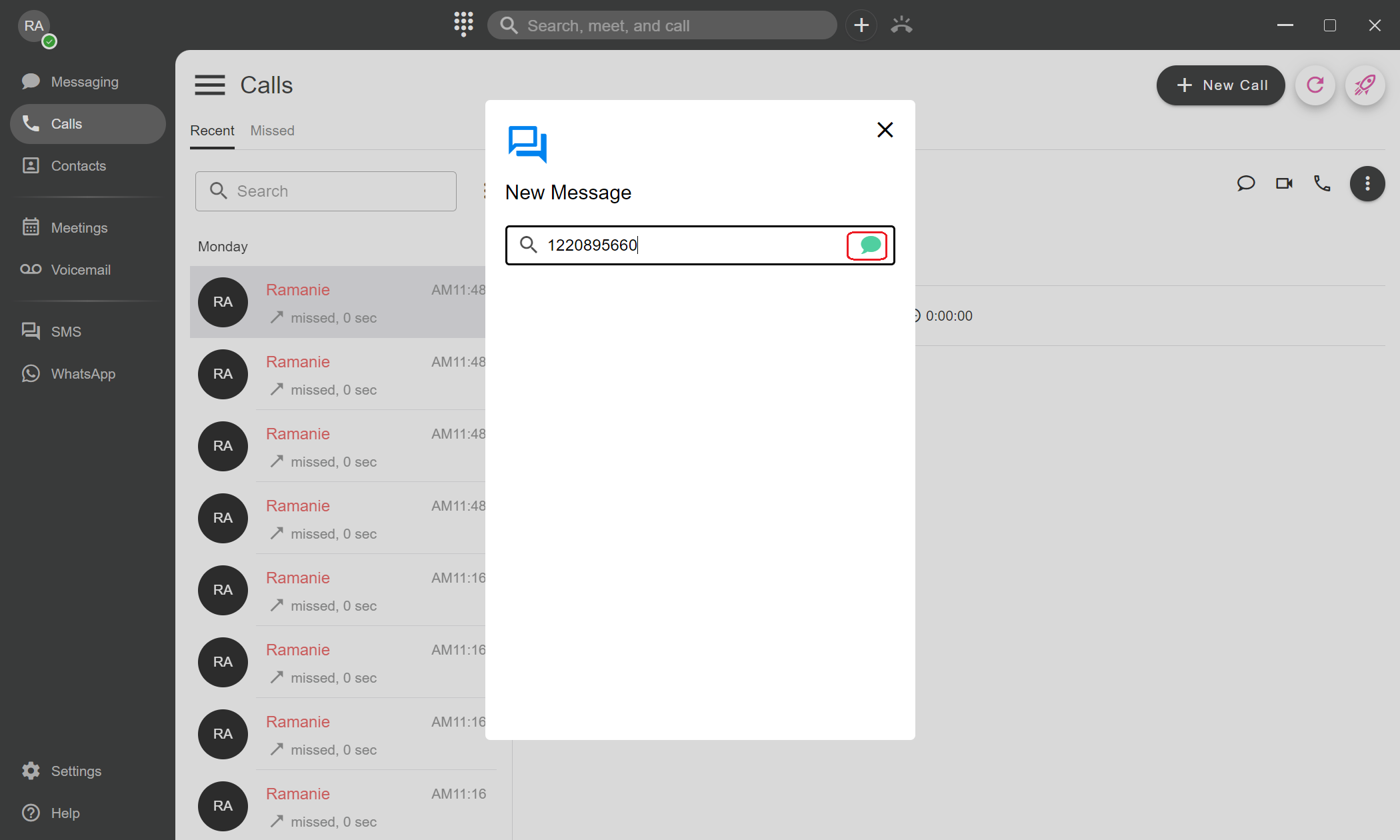 Gửi SMS trực tiếp