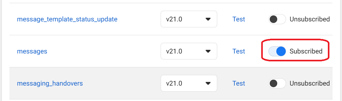 Enable Webhook Fields