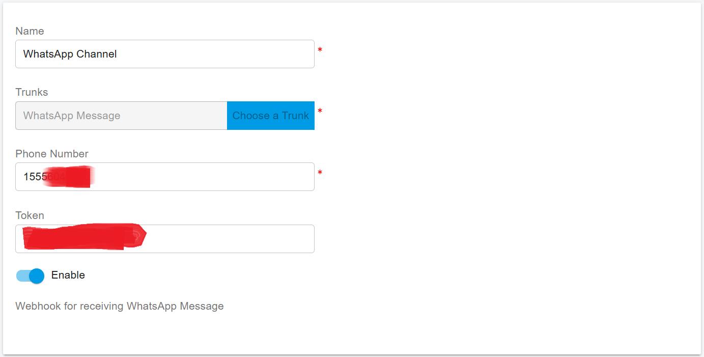 Add WhatsApp Channel