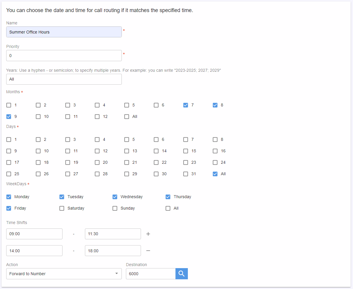 Advanced Routing Strategy Configuration